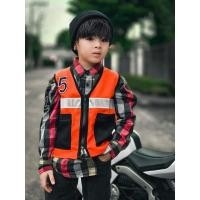 ราคา (AY)​เสื้อวินมอเตอร์ไซค์​ ชุดอาชีพ​เด็ก​ (6268760692)