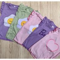 ราคา เสื้อสุ่ม!!เด็ก5สีไข่ดาว,บาร์บี้,หัวใจตัวละ49฿(พร้อมส่ง) (16754698756)