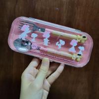 ราคา PEANUTS Snoopy spoon and fork set with box ชุดกล่อง ช้อนส้อม สำหรับพกพา (24771826674)