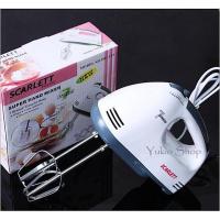 ราคา เครื่องผสมอาหาร เครื่องผสมแป้ง Scarlett England รุ่น HE-133 Super Hand Mixer 7 Speed (white color) (1212872262)