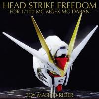 ราคา หัวทำสีสำเร็จ HEAD STRIKE FREEDOM สำหรับ 1/100 MG MGEX MG DABAN (23760746135)