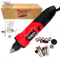 ราคา ▽▬▬THAKITEC เครื่องเจียร์คอตรง 580 วัตต์ สว่านคอตรง เครื่องเจียร์รูใน เครื่องเจียรคอยาว พร้อมดอก ใบเจียร์ ขัด 23 ชิ้นฟรี (13220745806)