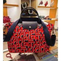 ราคา พร้อมส่ง * Longchamp LGP ไซส์ M สี Marine / Rouge (13159623102)