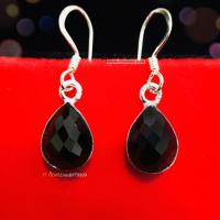 ราคา ต่างหูนิล ทรงหยดน้ำ ต่างหูเงินแท้ พลอยนิลแท้ YTG-10133 (4631795448)