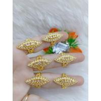 ราคา #​แหวนทองเพชรซีกคละแบบ (17726477234)