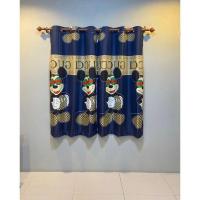 ราคา ม่านตาไก่ลายมิกกี้เมาส์สีสวยสดราคาถูก (22529800093)