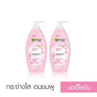 ราคา แพ็คคู่ การ์นิเย่ ซากุระ ไวท์ บอดี้ โลชั่น 400 มล.(2 ขวด) 400 ml (โลชั่นผิวขาว_โลชั่นบำรุงผิว) (3232129590)