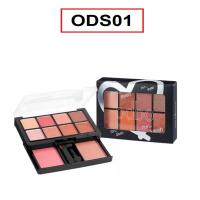 ราคา (แท้) Odbo For Eyes For Blush Eyeshadow & Blush On.โอดีบีโอ ฟอร์ อายส์ ฟอร์ บลัช #ODS01 (22819483842)