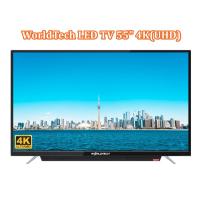ราคา (มือ 2 ซื้อ กย. 62)Worldtech LED TV 55 นิ้ว ความคมชัดระดับ 4K ฟรีสาย HDMI รุ่น WT-LED5501 (2811111635)
