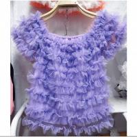 ราคา เสื้อปาดไหล่ ผ้ามุ้ง สีม่วง ไซส์ L ไหล่และแขนยืดได้ ของใหม่ สภาพ100% (4450218212)