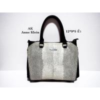 ราคา กระเป๋ามือสอง กระเป๋าหนังแท้ แบรนด์แท้ แบรนด์ AK Anne Klein New York (3987893844)