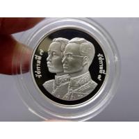 ราคา เหรียญ 10 บาท นิกเกิลขัดเงา วาระ ที่ระลึก 60 ปี กรมธนารักษ์ พ.ศ.2536 (6262336791)