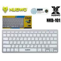 ราคา Nubwo NKB-101 Keyboard Bluetooth Eteon (คีย์บอร์ดแบบบลูทูธ) (10139346406)