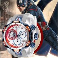 ราคา 2022แฟชั ่ น Marvel/Captain America/INVICTA/นาฬิกาผู ้ ชาย (28400780172)