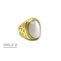 ราคา ✨ แหวนพลอยตาแมวสแตนเลสเลเซอร์ 18k ✨ (16140750687)