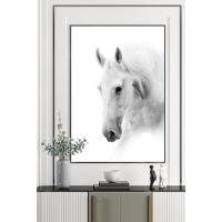 ราคา รูปภาพตกแต่งบ้าน ภาพวาดมงคลรูปม้า ภาพวาดผ้าใบ ภาพวาดติดผนัง แต่งห้อง (24073741487)