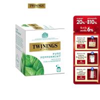 ราคา [แพ็ค 10 ซอง] ทไวนิงส์ มินิ เพียว เปปเปอร์มินท์ ชนิดซอง 1.8 กรัม แพ็ค 10 ซอง Twinings Mini Pure Peppermint Tea 1.8 g (24207767486)