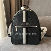ราคา ของแท้ กระเป๋าเป้ GUESS Vikky Logo Backpack Black (19132709024)