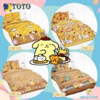 ราคา ครบชุด! ผ้าปูที่นอน +ผ้านวมหนา ปอมปอมปูริน 3.5/ 5/ 6 ฟุต Pompom Purin ลิขสิทธิ์ ผ้าห่มลายปอมปอม TOTOแท้ PM (110637574)