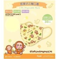 ราคา พร้อมส่ง แมสลายลิงน้อยมังคิชิ หนานุ่มใส่สบาย (16439830003)
