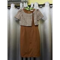 ราคา ชุดเดรสใส่ทำงาน ดูเรียบหรู ผ้าเนื้อดีนุ่มมีซับด้านในค่ะ (20195002499)