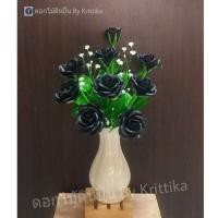 ราคา ดอกไม้ดินปั้น ดอกกุหลาบดินปั้น พุ่มกุหลาบดินปั้น ดอกบัวปลอม พานพุ่มดอกบัว ดอกไม้ปลอม ดอกไม้ประดิษฐ์ ของแต่งบ้าน (14125468438)