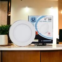 ราคา LED PANEL LIGHT โคมฝังฝ้า โคมเพดาน ฝ้าเพดาน โคมติดฝ้า ไฟติดเพดาน (ทรงกลม) 4นิ้ว9วัต (25026708824)