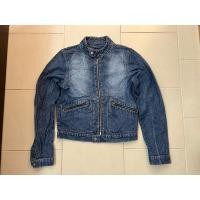 ราคา (new in)แจ็คเก็ตยีนส์มือสองทรงbikerแบรนด์tommyของแท้! (24458610657)