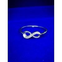 ราคา แหวนเงินแท้อินฟินิตี้ แหวนเสริมดวงด้านความรัก การเงิน (8017677000)