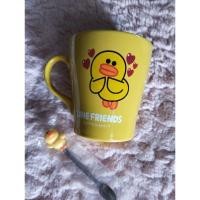 ราคา แก้วเซรามิค Line friends สีเหลือง (23536039213)