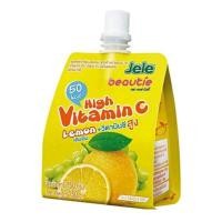 ราคา Jele beautie vitamin c 200% ( lemon ) 3 แพ็ค ราคาโปรโมชั่น (13144147848)