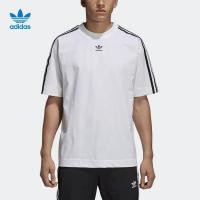 ราคา Adidas Originals เสื้อยืดลำลองสำหรับผู้ชายแขนสั้นสีขาว Casual (1943498476)