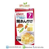 ราคา Pigeon Easy Powder Baby Food Sea Bream อาหารเด็ก ซอสปลาไท่ สำหรับเด็ก 7เดือน+ (4140918809)