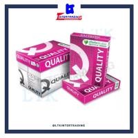 ราคา กระดาษถ่ายเอกสาร กระดาษเอ4 Quality Pink 80gram (บรรจุ5รีม/ลัง) (2332457764)