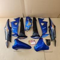 ราคา ชุดสี wave100s u box สีน้ำเงินดำ พร้อมติดลาย แฟริ่ง เวฟ 100 ubox (26500694336)