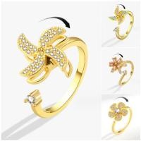 ราคา แหวนกังหันลม หมุนได้ ปรับได้ หรูหรา สําหรับผู้หญิง (20853335860)