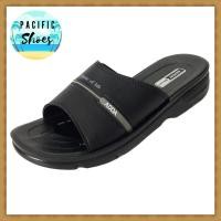 ราคา Adda รองเท้าแตะสวมชาย รุ่น 7C15 สีดำเทา by Pacific Shoes (9579980707)