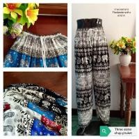 ราคา กางเกง​ขายาว​ลายไทย กางเกงชายหาด​ (5852792971)