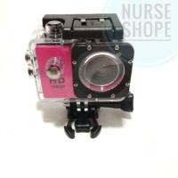 ราคา กล้องติดหมวกกันน็อคกันน้ำ Sport Cam Full HD สีดำ (Sports / Action Camera) (1698207131)