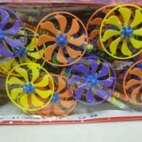 ราคา ของเล่นใบพัด ใบพัดหมุนพลาสติค ของเล่นโบราณ 12 ชิ้น (1241701181)