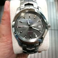 ราคา Tag Heuer Link Automatic Tiger Woods Limited Edition Stainless Steel Dial Gray Silver Sapphire Crystal 200M Size 38mm (6911188421)