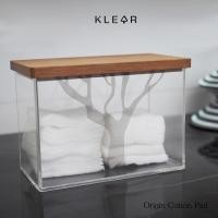 ราคา Klear Origin cotton pad box & Miscellaneous Box กล่องอะคริลิคใส่สำลี (6107023632)