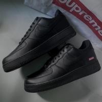 ราคา Nike Air Force 1 Low Supreme Black Size: 10.5 ของแท้ พร้อมส่ง (21449477170)