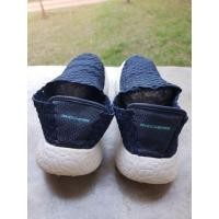 ราคา Skecher Go Walk Memory Foam Slip on authentuc100% สลิปออนสีเนวี่เข้มวัสดุเนื้อผ้าถักยืดหยุ่นมาก นิ่มใส่สบาย มือสองสภาพดี (1907873182)