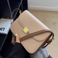 ราคา กระเป๋าทรง satchel เรียบง่าย หนังพรีเมี่ยม (18894141850)