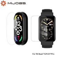 ราคา ฟิล์มกันรอยหน้าจอ นิ่ม แบบใส สําหรับ Mi Band 7 Mi Band 6 5 Miband 4 3 Xiaomi Smart Mi Band 7 Pro 1 ชิ้น (23050984934)