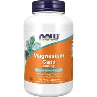 ราคา Now Foods Magnesium 400mg Caps, 180 Veg Capsules - [EXP 11/2028] (25913306910)