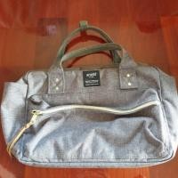 ราคา ขายกระเป๋ามือ 2 Anello สีเทา ของแท้ (6841185317)