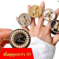 ราคา ซื้อคู่ถูกกว่า✨✨ Griptokแหวนติดมือถือหมี+Griptokไข่มุก (4358811323)