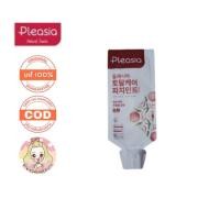 ราคา ของแท้/เก็บปลายทาง/พร้อมส่ง ยาสีฟันเกาหลี กลิ่นพีช Pleasia natural smiles peach mint total care 4g (4538544790)